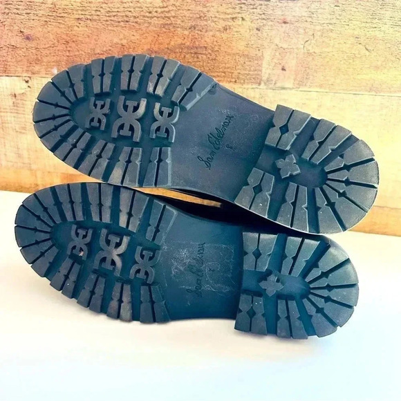 Sam Edelman Lex Combat Leather Military Zip Boots - Picture 8 of 10